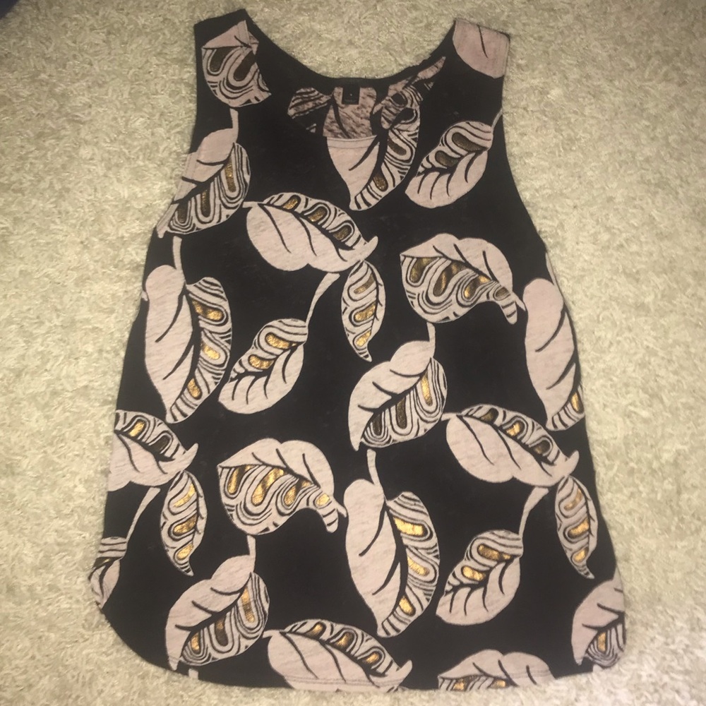 J.Crew Tank with Leaf Print!